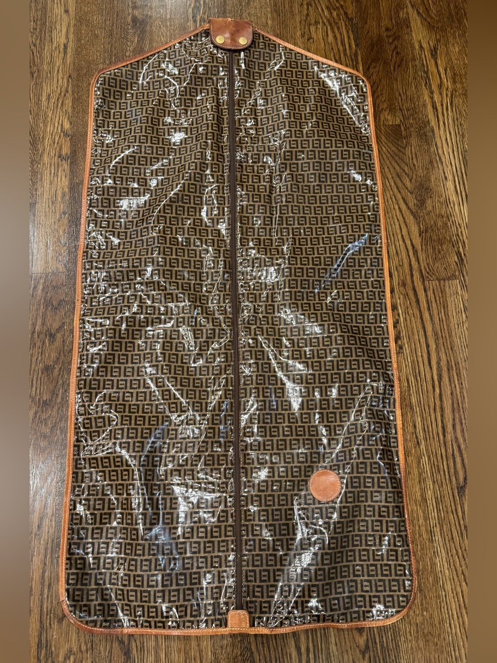 Raffael Italian Leather Garment Bag – Made in Italy – Vintage
